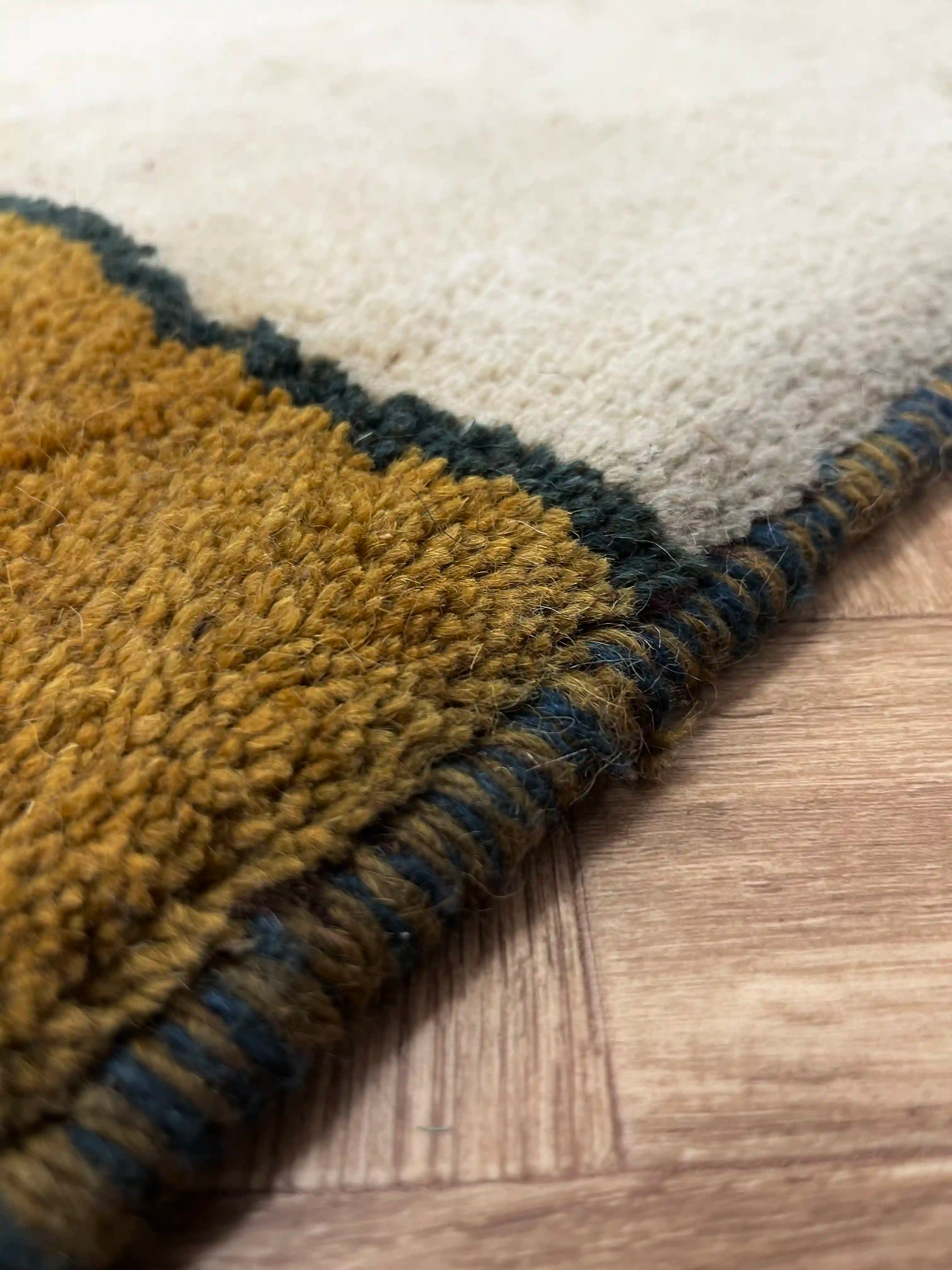 שטיח גאבה פרסי עבודת יד 01 צבעוני | GABBEH
