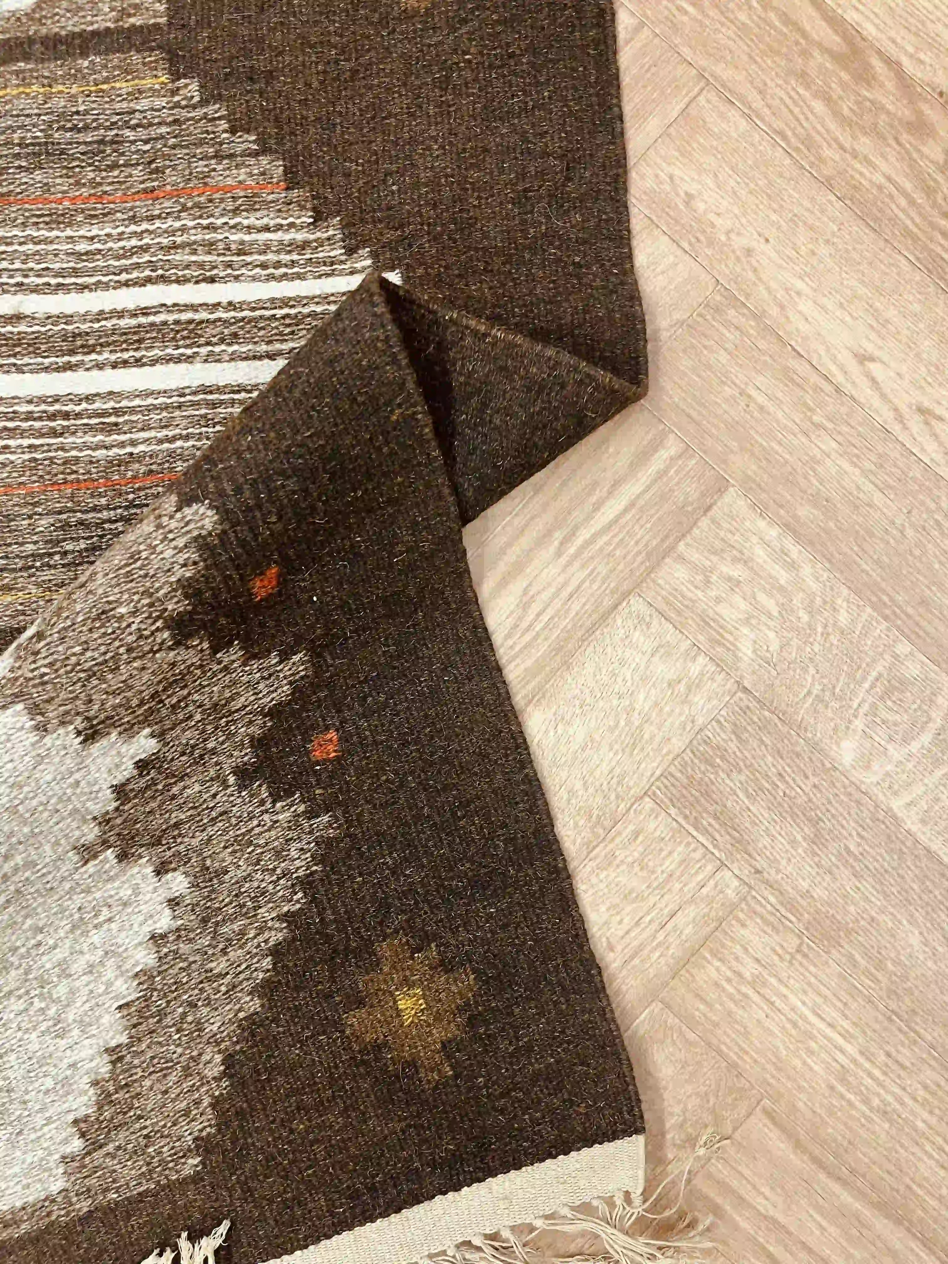שטיח קילים מולדובי 01 חום צבעוני 275*157 | KILIM