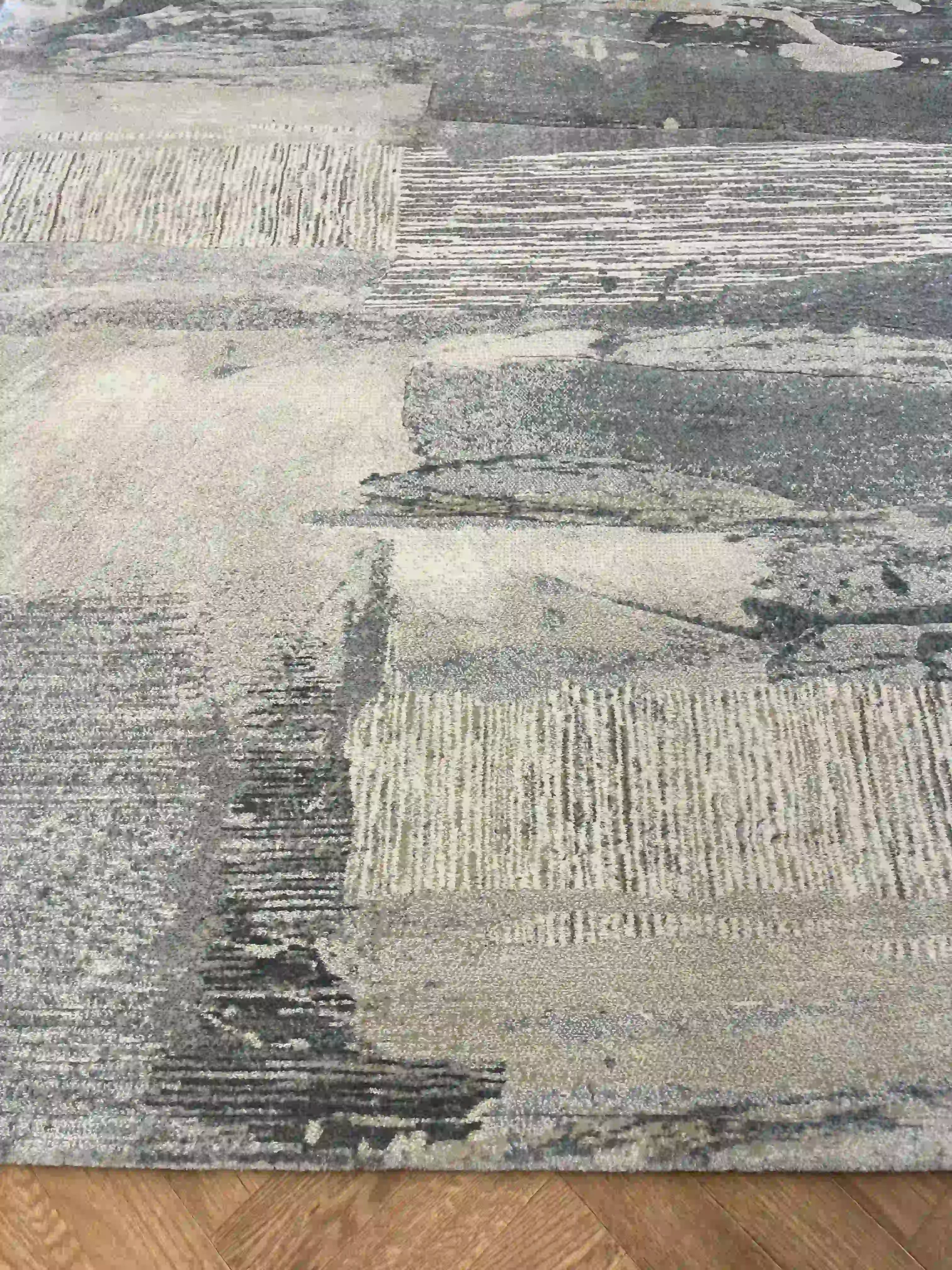 שטיח ארגנטום 02 אפור בז׳ | ARGENTUM