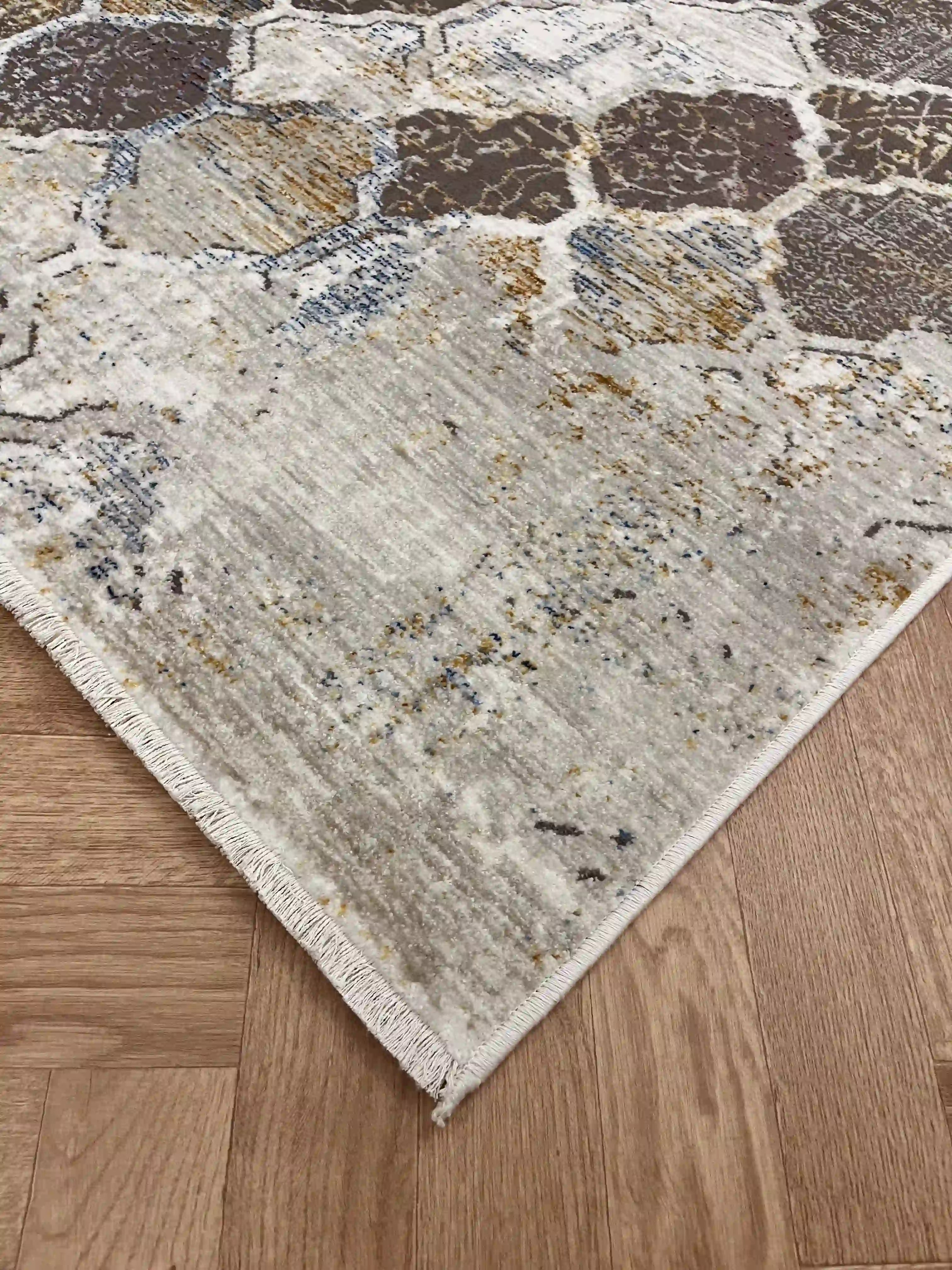 שטיח קנבס וינטג' 127 01 צבעוני | CANVAS