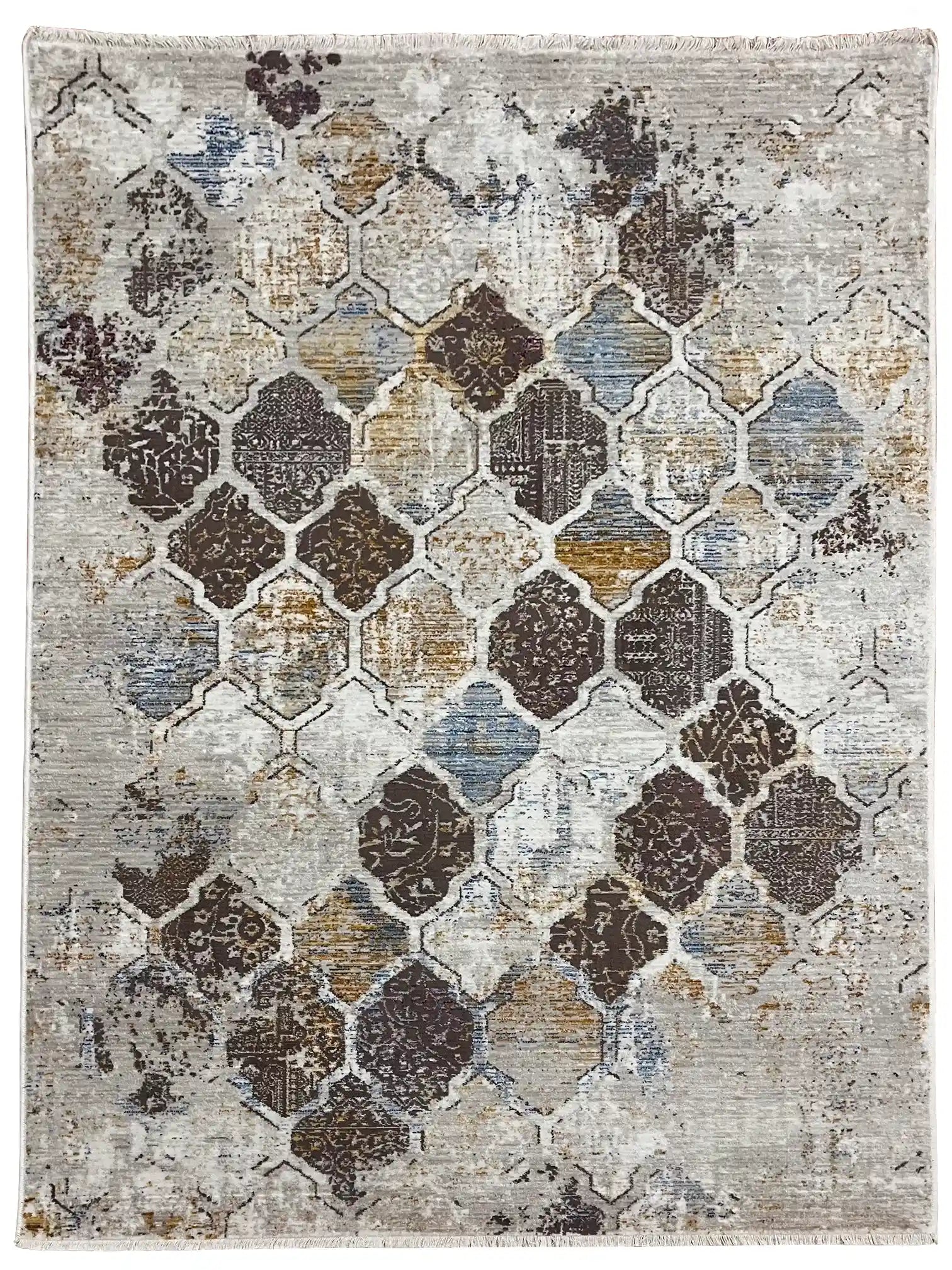 שטיח קנבס וינטג' 127 01 צבעוני | CANVAS