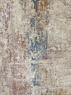 שטיח קנבס אבסטרקט 127 03 בז'/צבעוני | CANVAS