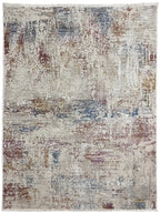 שטיח קנבס אבסטרקט 127 03 בז'/צבעוני | CANVAS