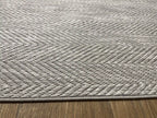 שטיח עידן חוץ פנים 252 02 אפור בהיר | IDAN Outdoor/Indoor