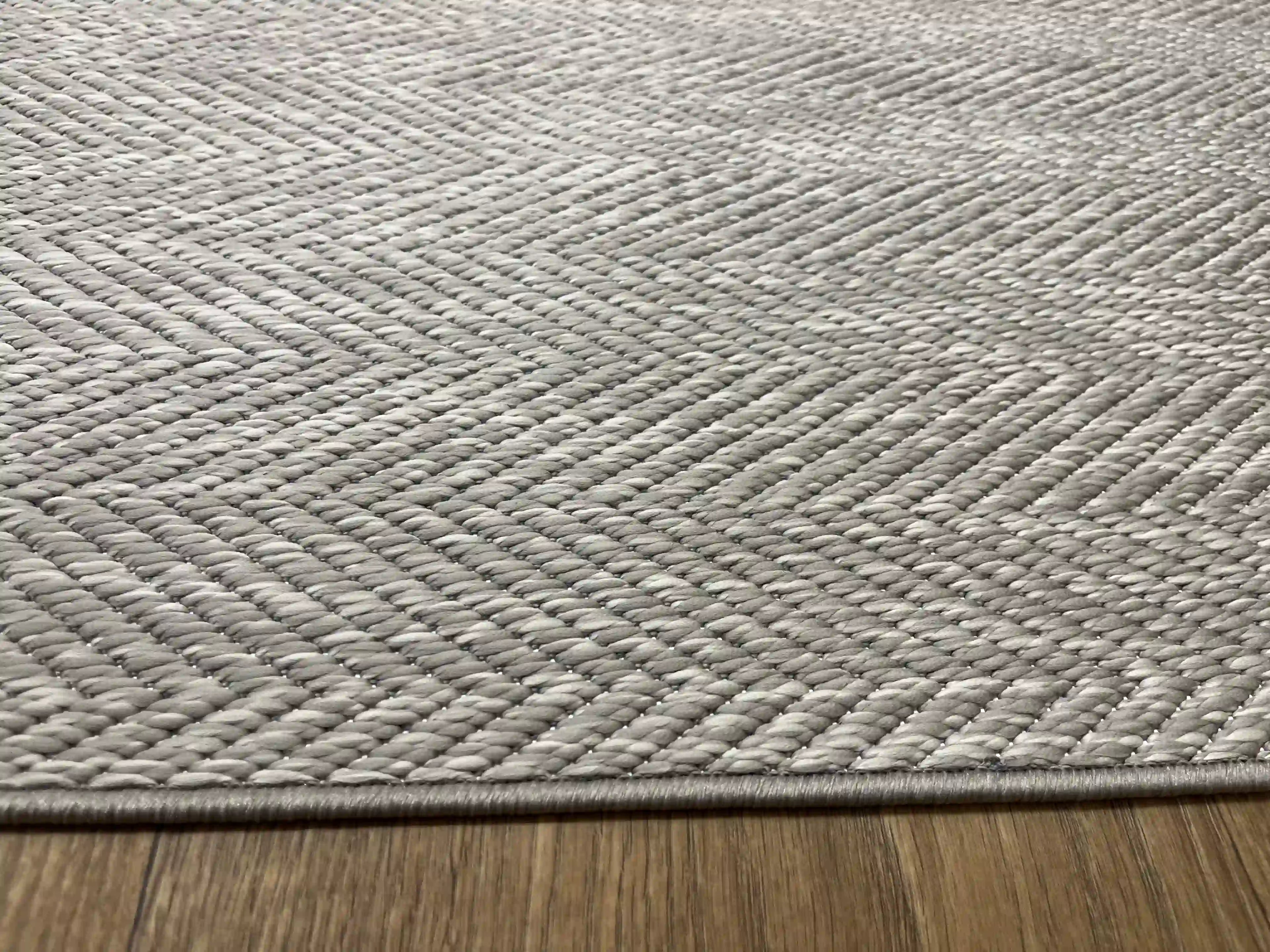 שטיח עידן חוץ פנים 252 02 אפור בהיר | IDAN Outdoor/Indoor