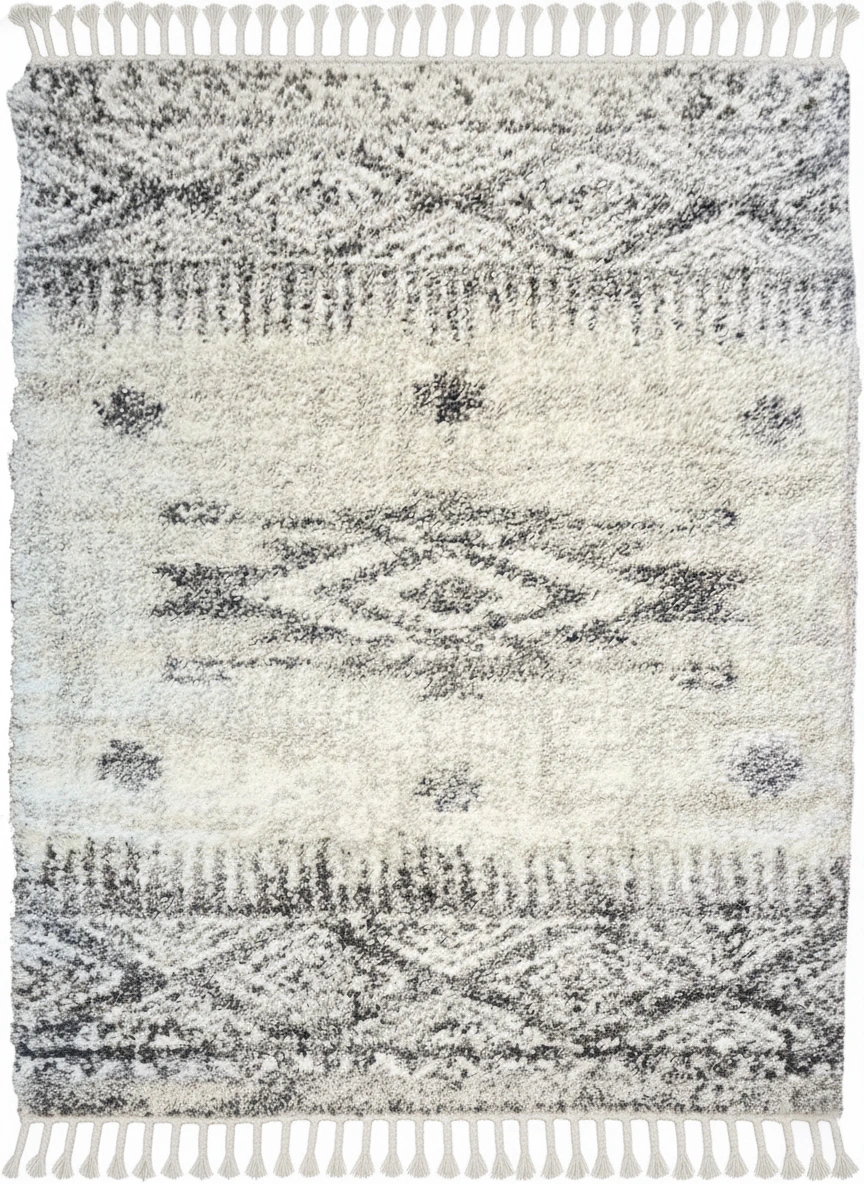 שטיח ברבר מרקש 257 01 קרם/אפור | MARRAKECH BERBER