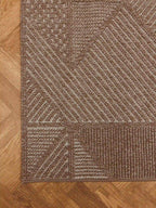 שטיח וויב לולאות 268 01 בז'/חום | WEAVE