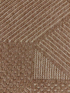 שטיח וויב לולאות 268 01 בז'/חום | WEAVE
