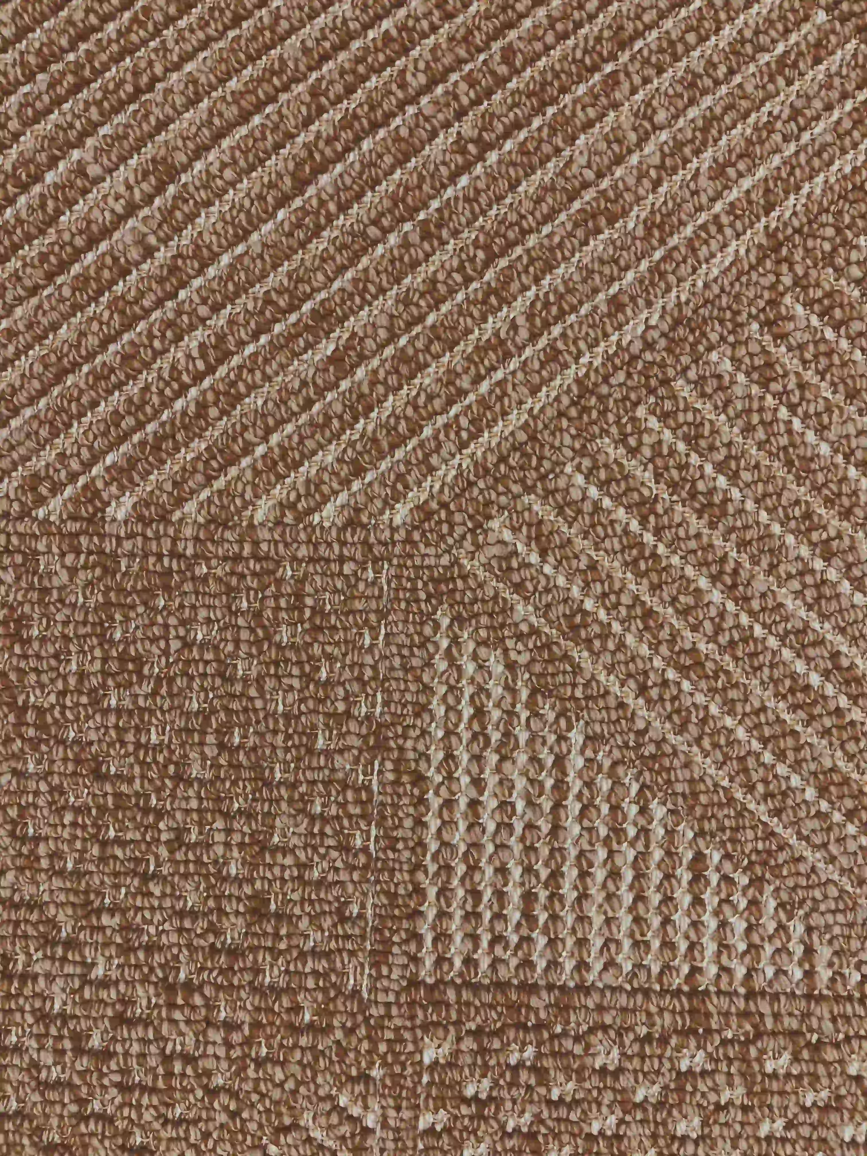 שטיח וויב לולאות 268 01 בז'/חום | WEAVE