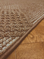שטיח וויב לולאות 268 01 בז'/חום | WEAVE