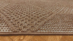 שטיח וויב לולאות 268 01 בז'/חום | WEAVE