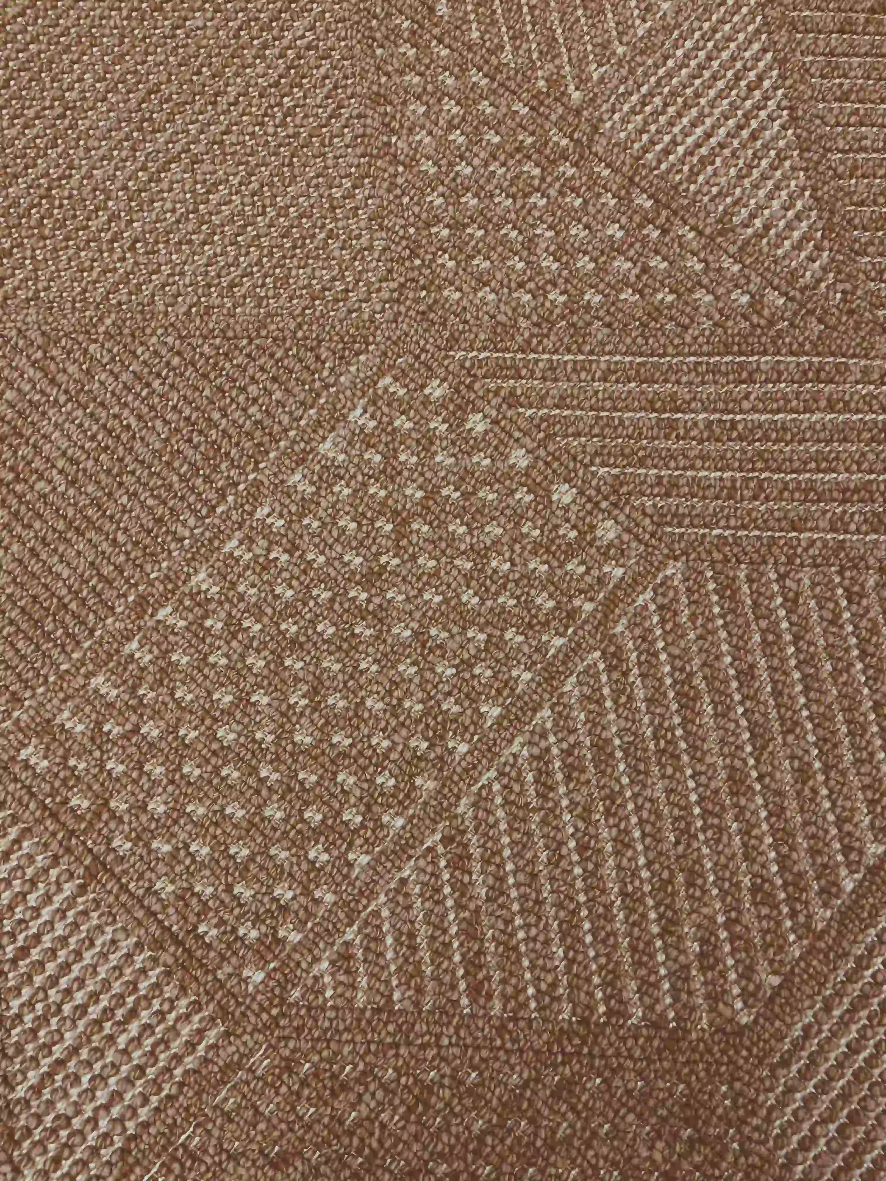 שטיח וויב לולאות 268 01 בז'/חום | WEAVE