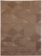 שטיח וויב לולאות 268 01 בז'/חום | WEAVE