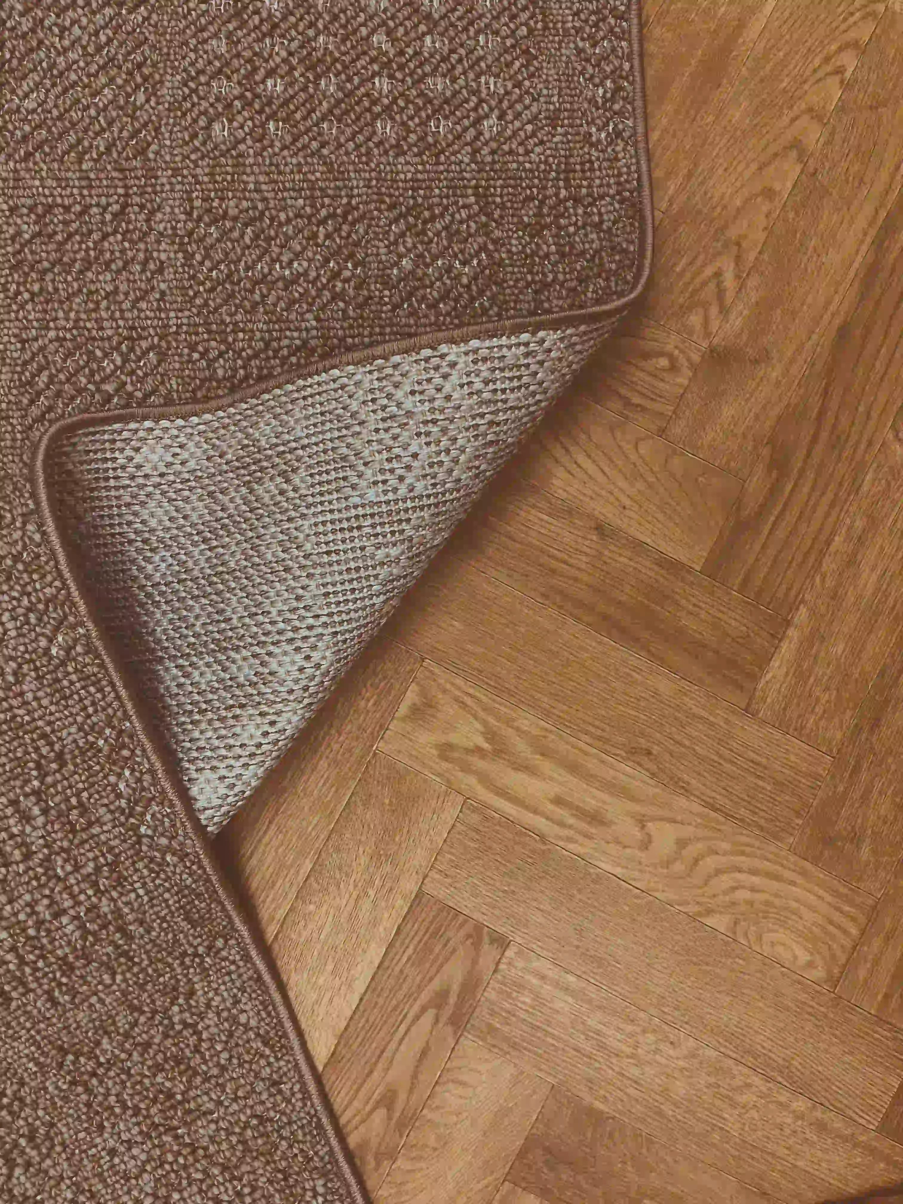 שטיח וויב לולאות 268 02 חום | WEAVE