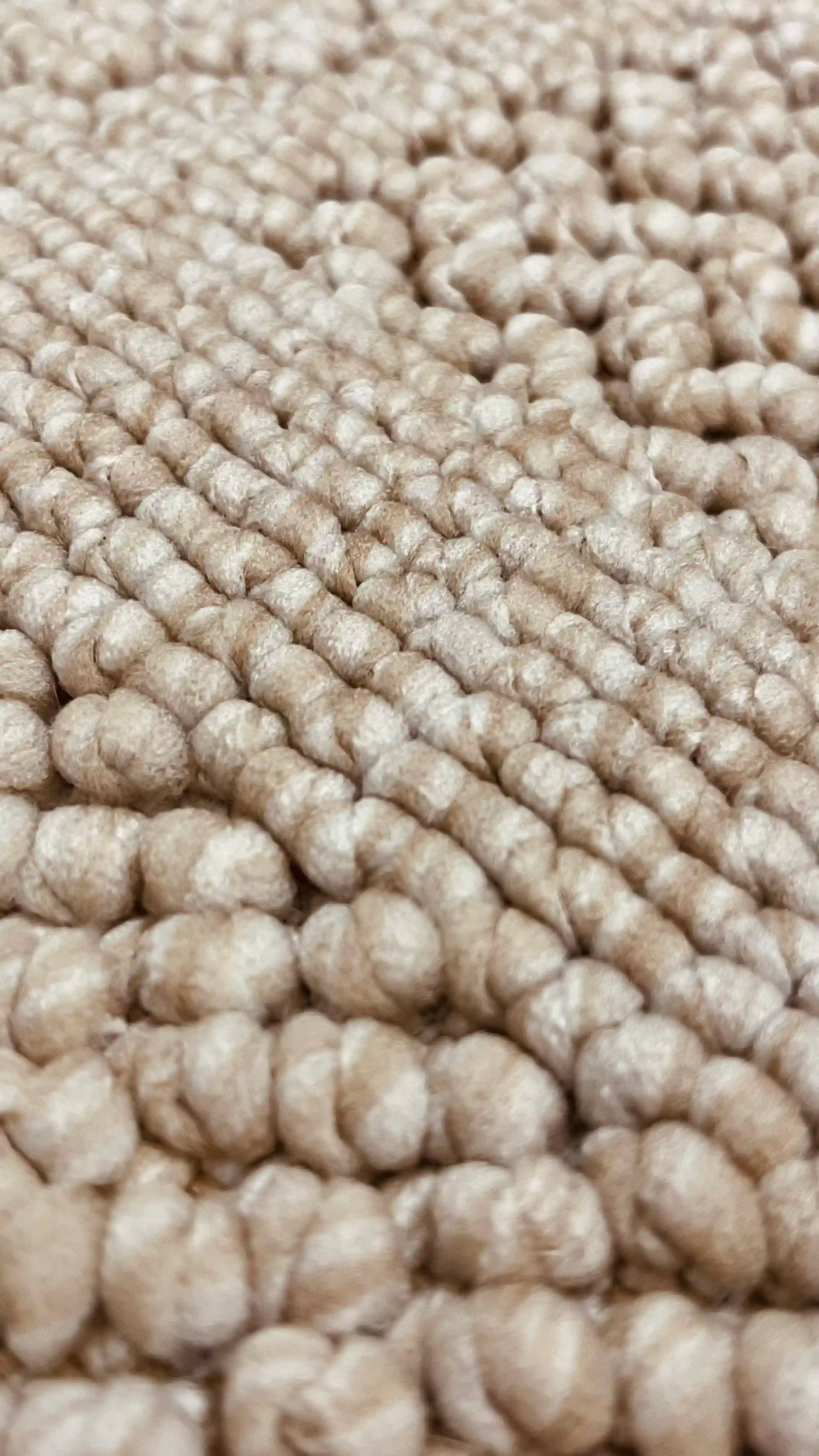 שטיח וויב לולאות 268 02 קרם | WEAVE