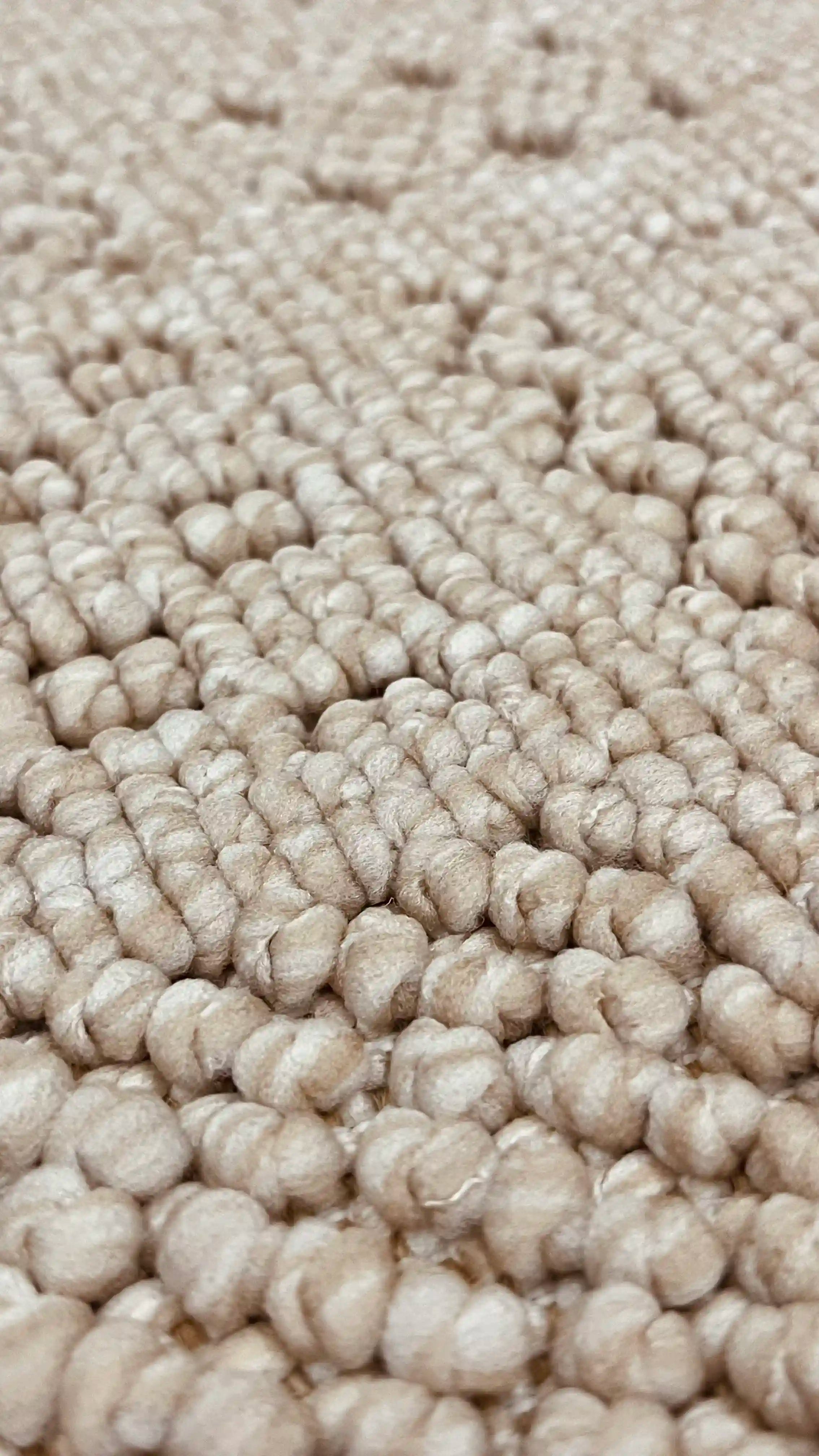 שטיח וויב לולאות 268 02 קרם | WEAVE