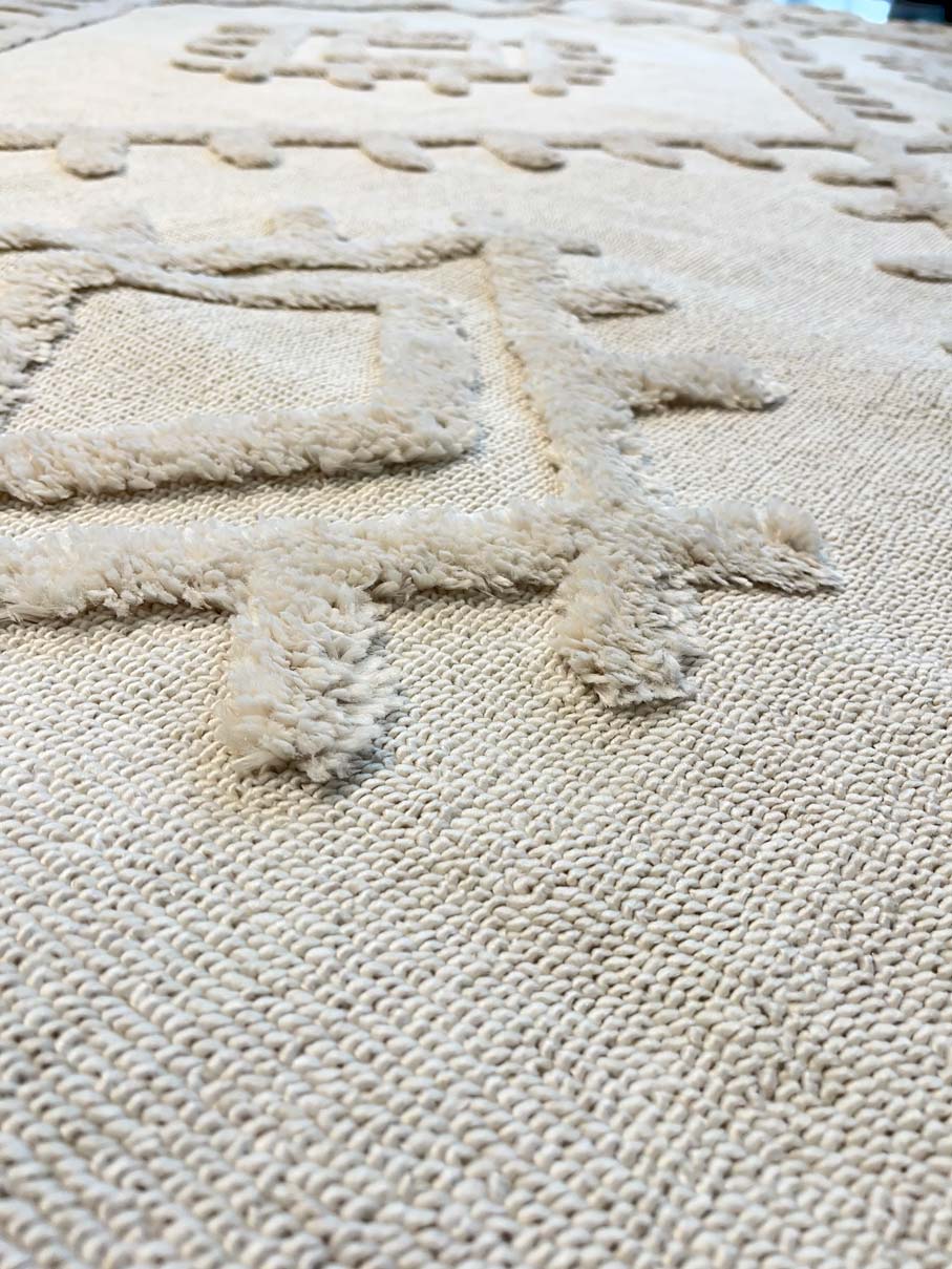 שטיח SAHARA לבן 52