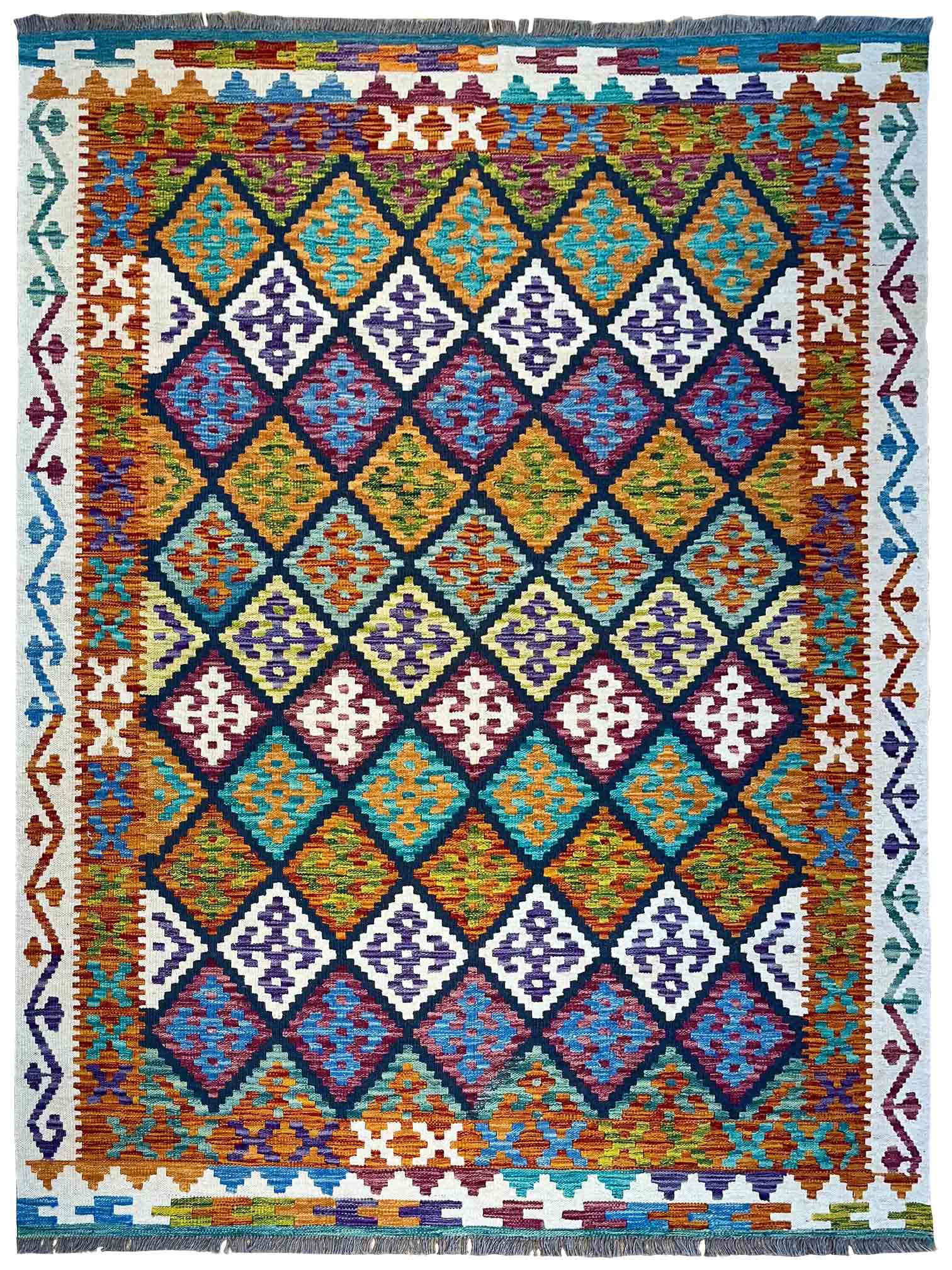 שטיח קילים 664 צבעוני 201*158 | KILIM