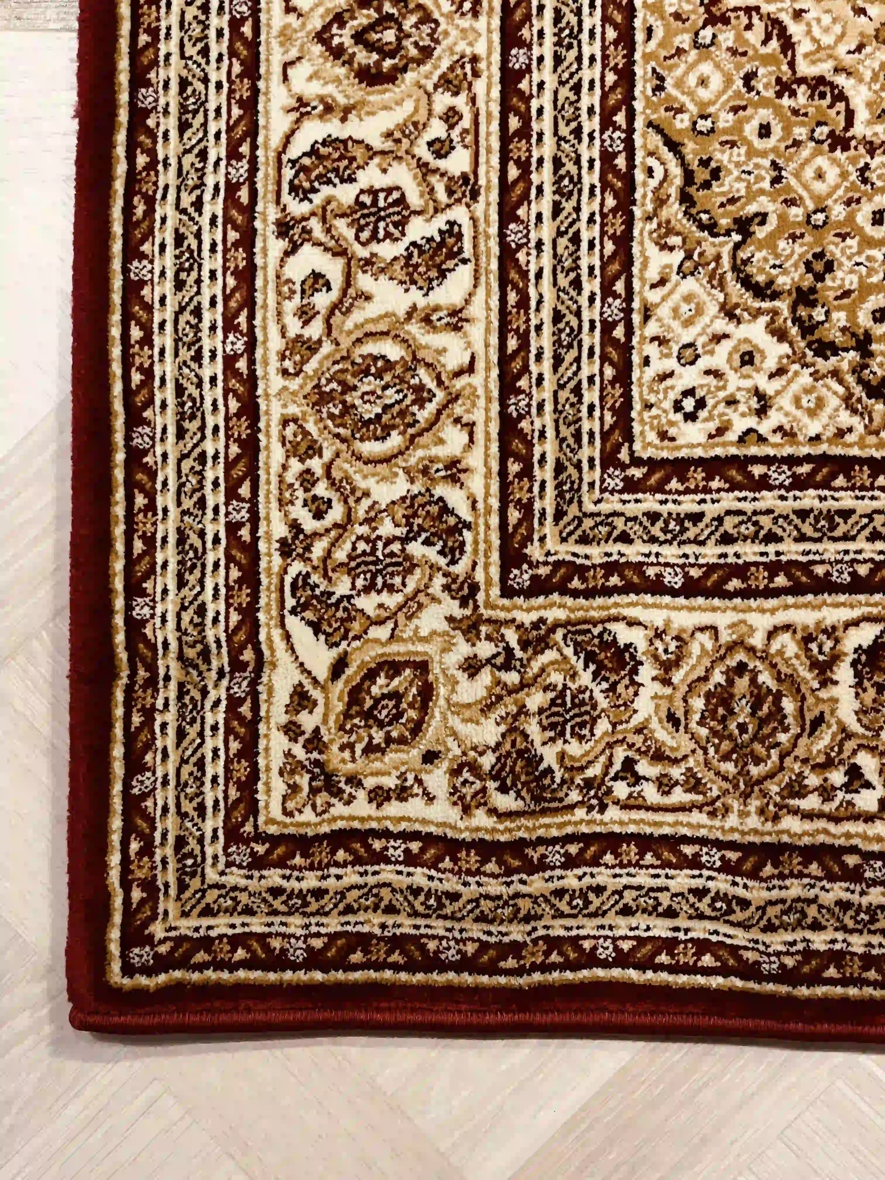 שטיח קלאסי טבריז 637 אדום/בז' | TABRIZ