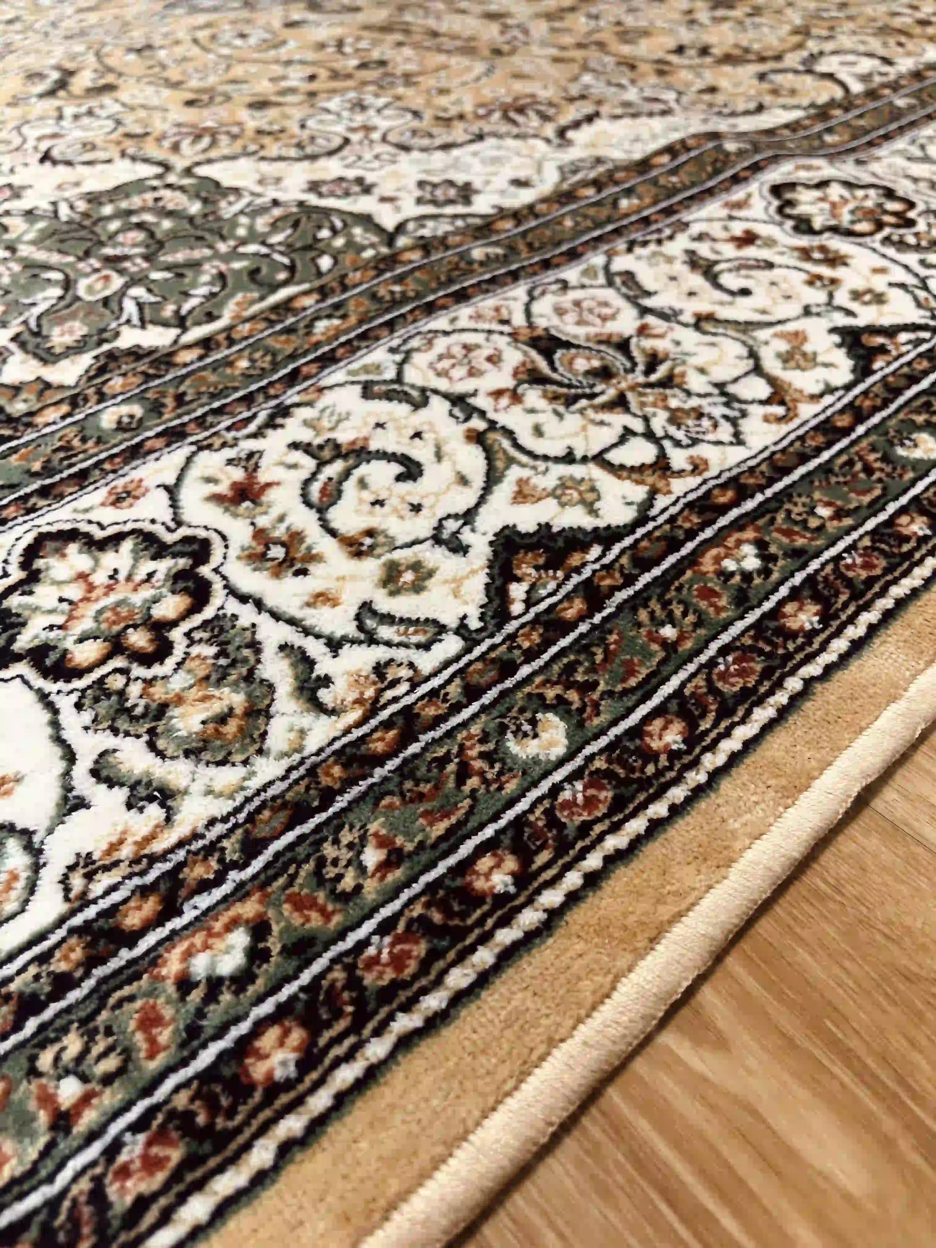 שטיח וינטג' משי 639 08 זהב | SILK