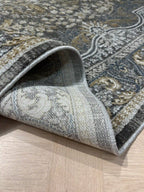 שטיח בוטיק 416 01 אפור/זהב/כחול | BOUTIQUE