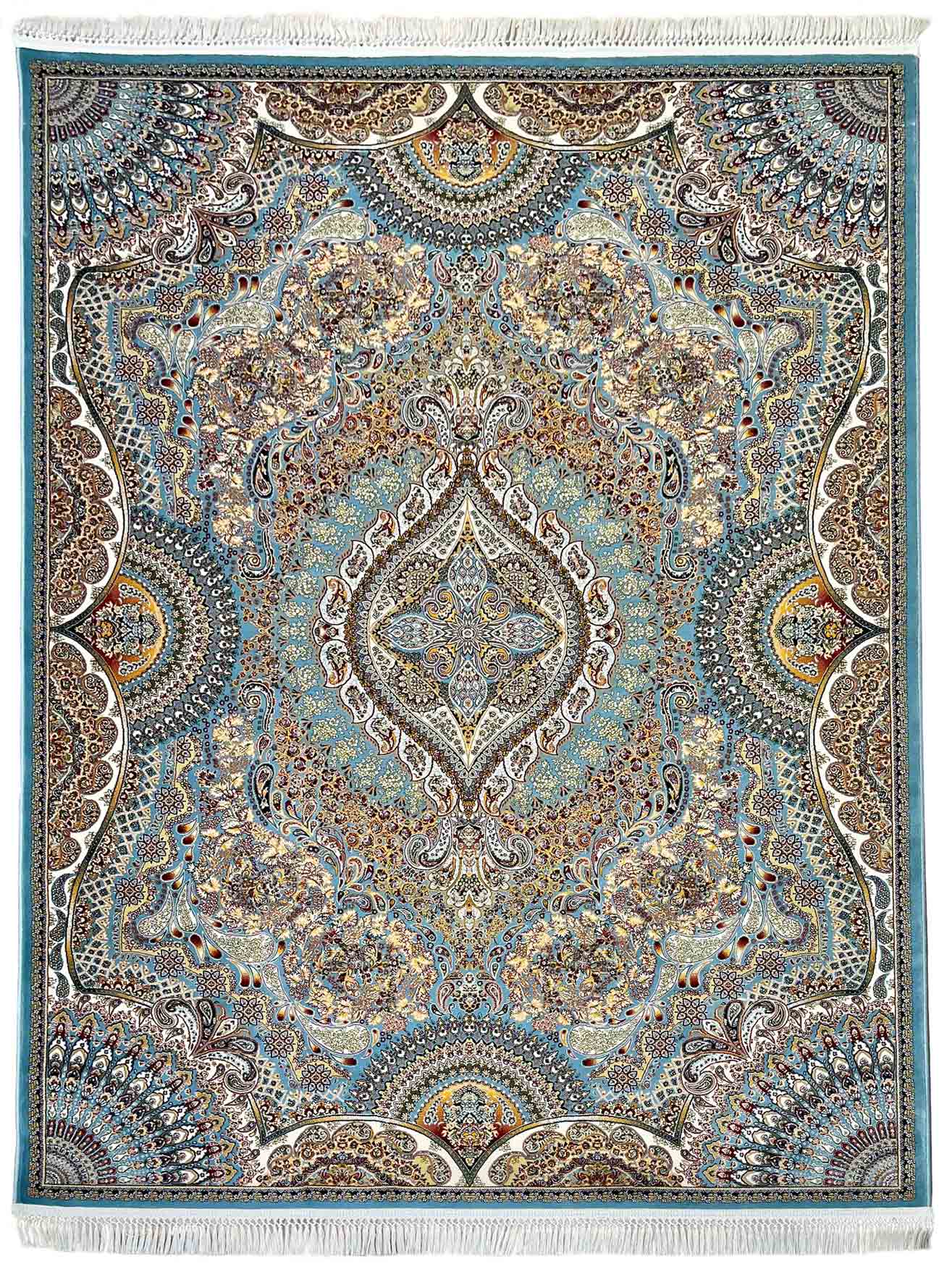 שטיח טהרן 631 תכלת | TEHRAN