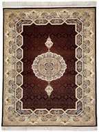 שטיח טהרן 629 בז'/אדום | TEHRAN