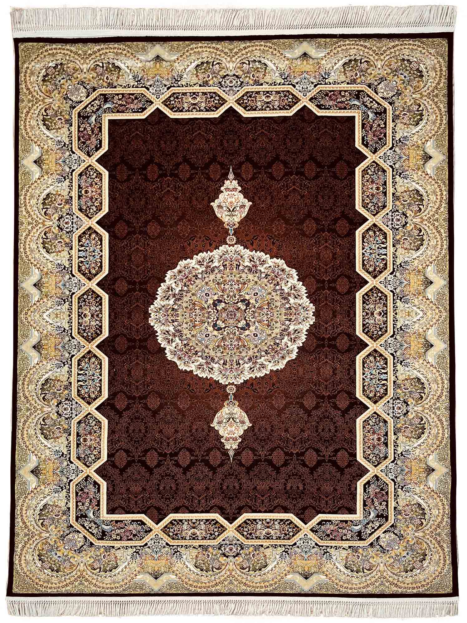 שטיח טהרן 629 בז'/אדום | TEHRAN