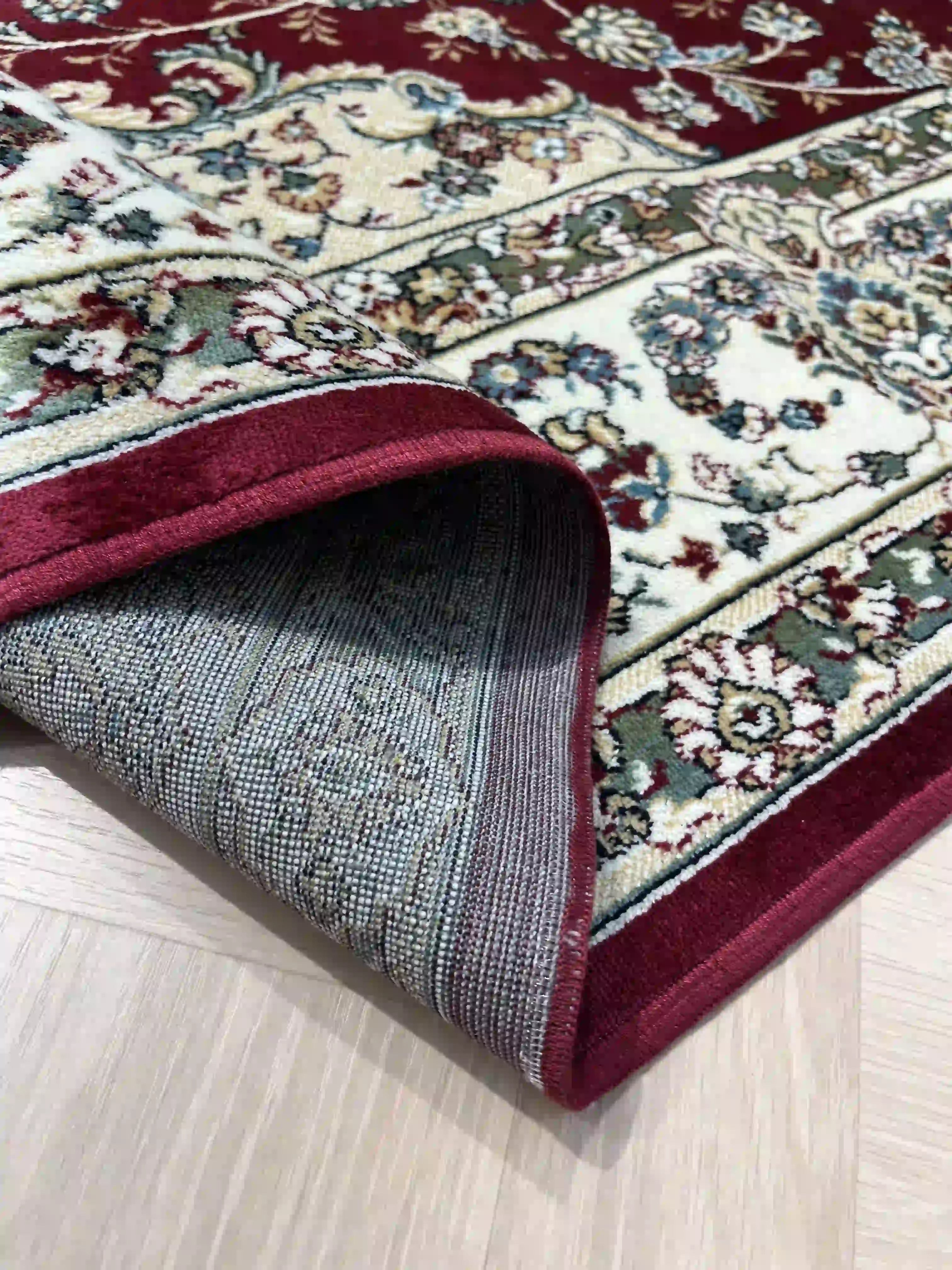 שטיח פרסי משי 639 02 אדום/צבעוני | SILK