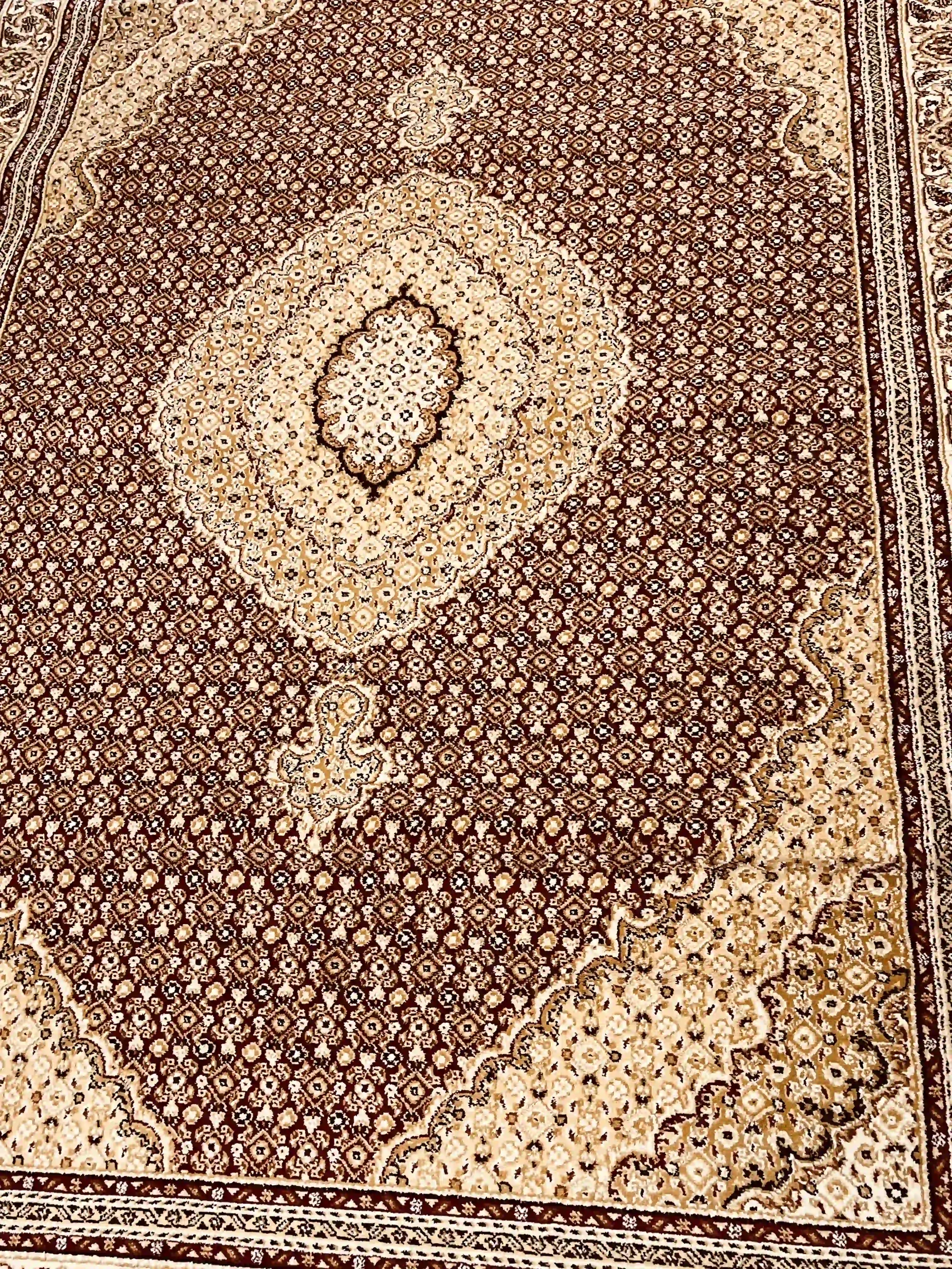 שטיח קלאסי טבריז 637 אדום/בז' | TABRIZ