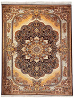 שטיח טהרן 634 בז'/שחור | TEHRAN