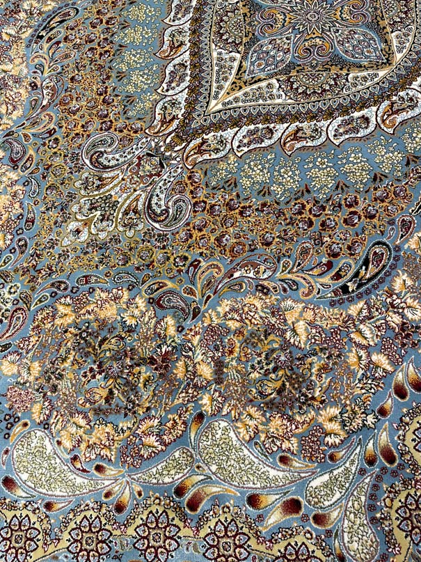 שטיח טהרן 631 תכלת | TEHRAN