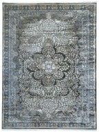 שטיח בוטיק 416 01 אפור/זהב/כחול | BOUTIQUE