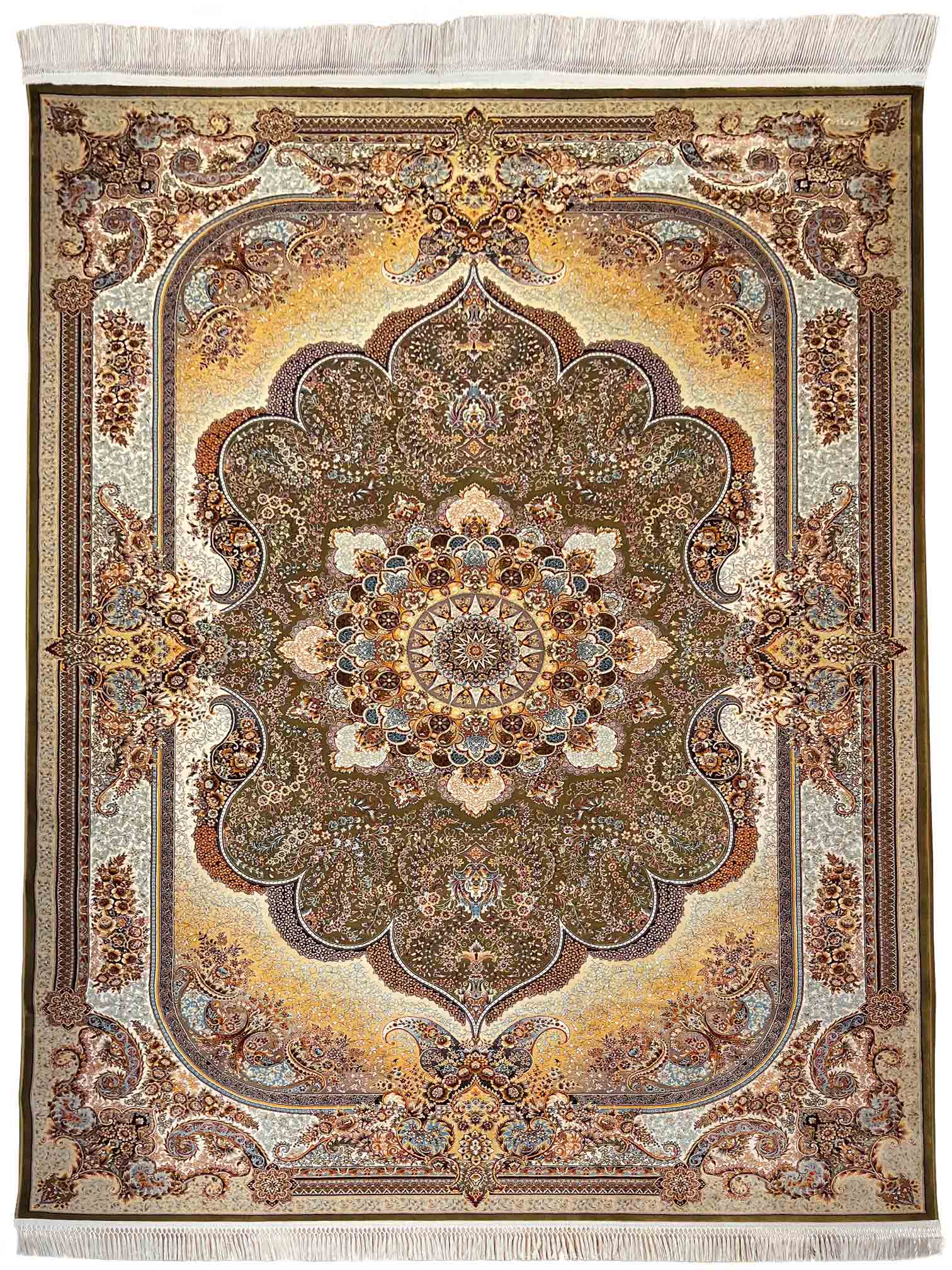 שטיח טהרן 636 ירוק | TEHRAN