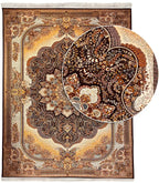 שטיח טהרן 634 בז'/שחור | TEHRAN