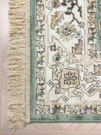 שטיח וינטג' משי 639 05 ירוק | SILK