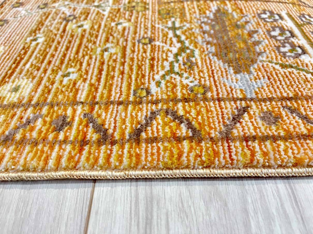 שטיח ארבע העונות צהוב 425