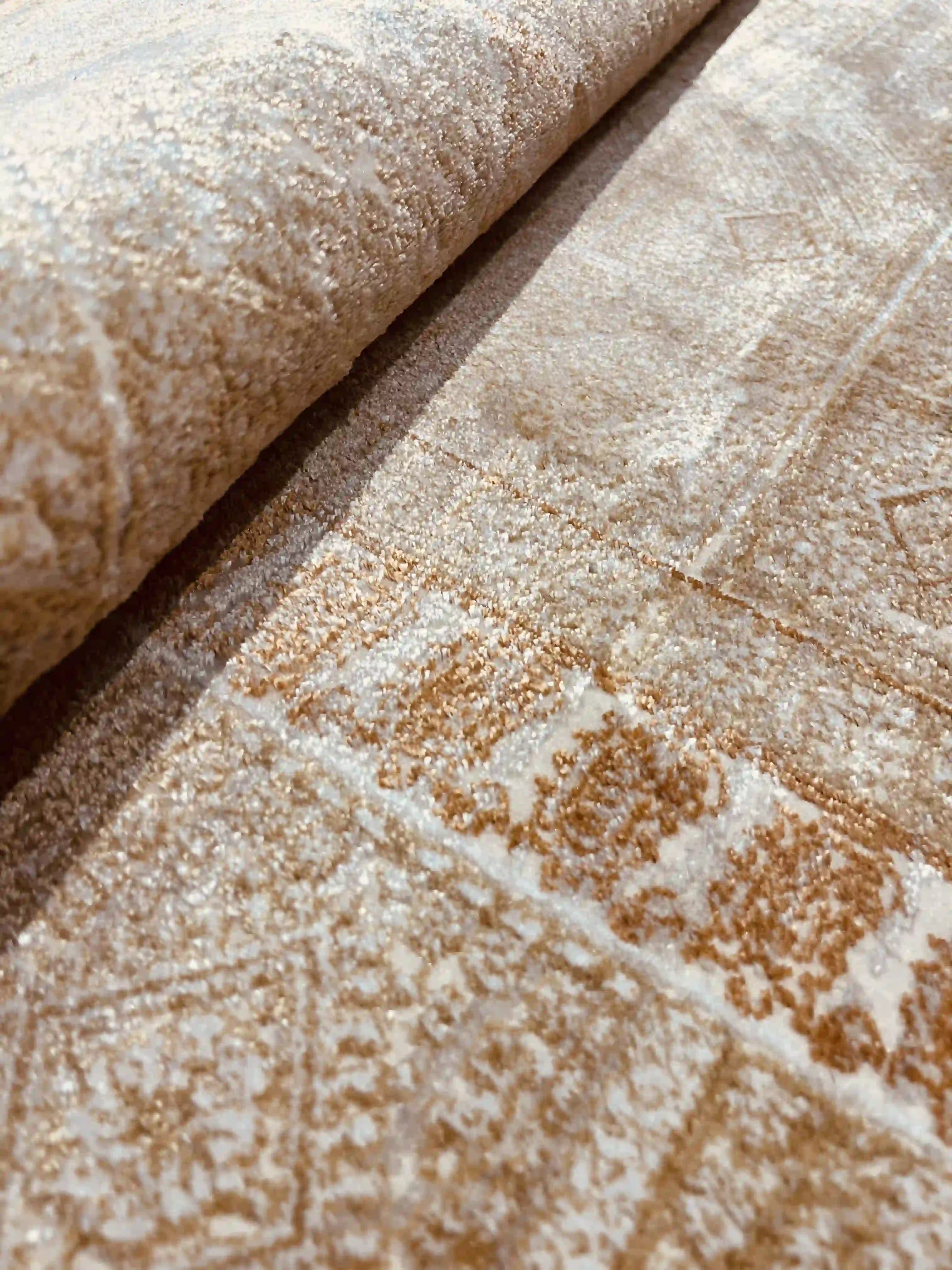 שטיח בוטיק 416 כתום/בז' | BOUTIQUE