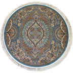 שטיח טהרן עגול 631 תכלת | TEHRAN