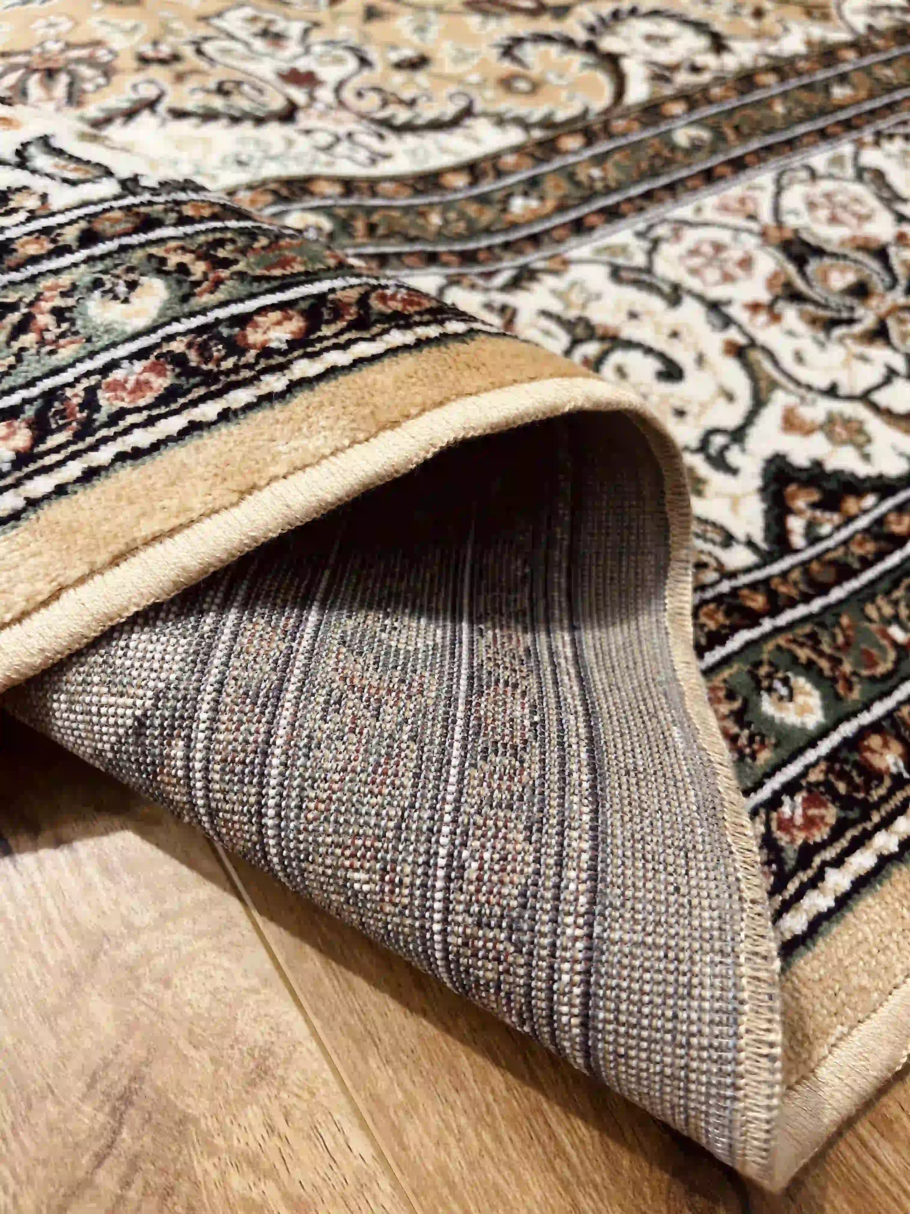 שטיח וינטג' משי 639 08 זהב | SILK