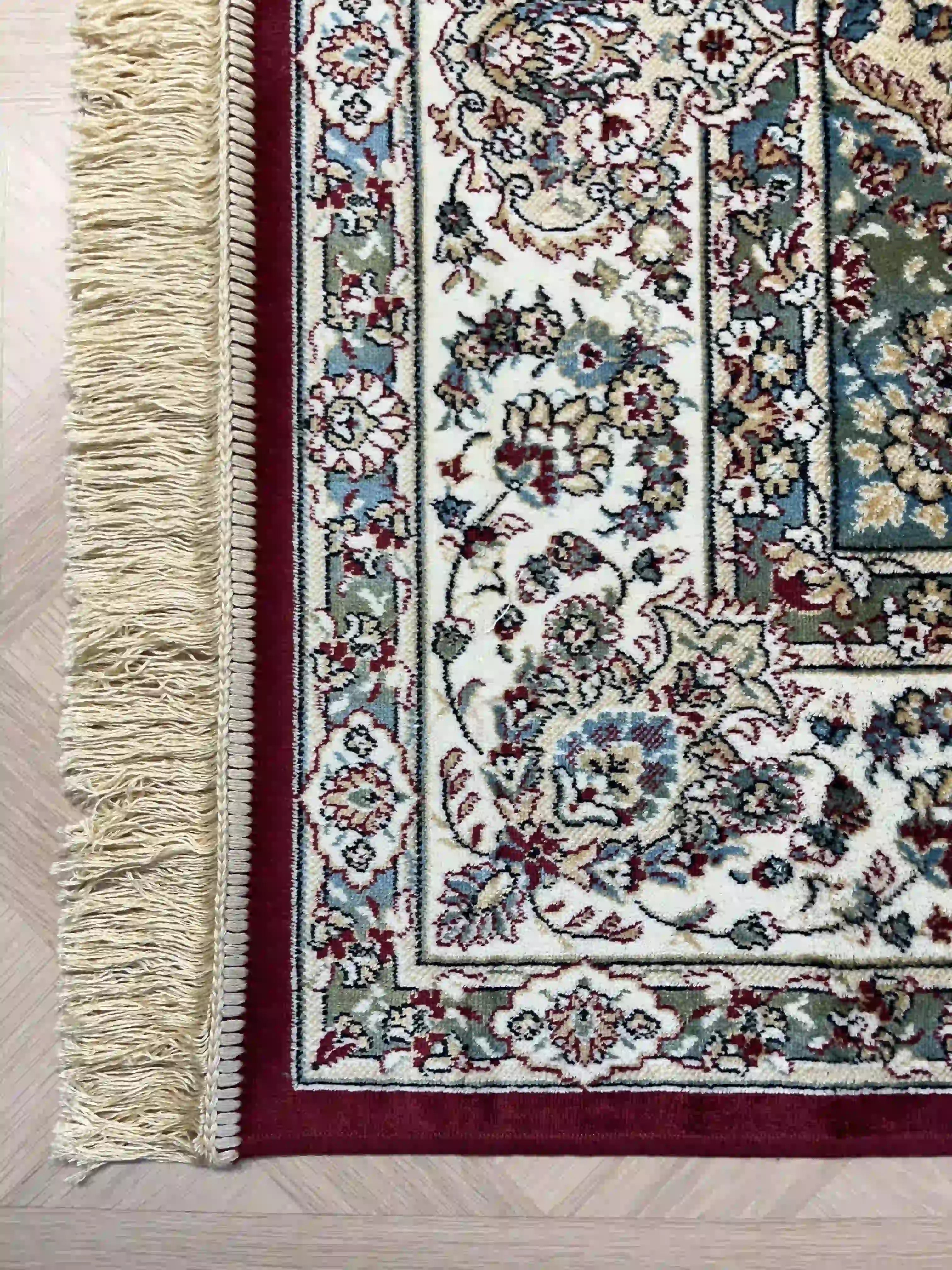 שטיח פרסי משי 639 02 אדום/צבעוני | SILK