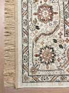 שטיח וינטג' משי 639 04 בז' | SILK