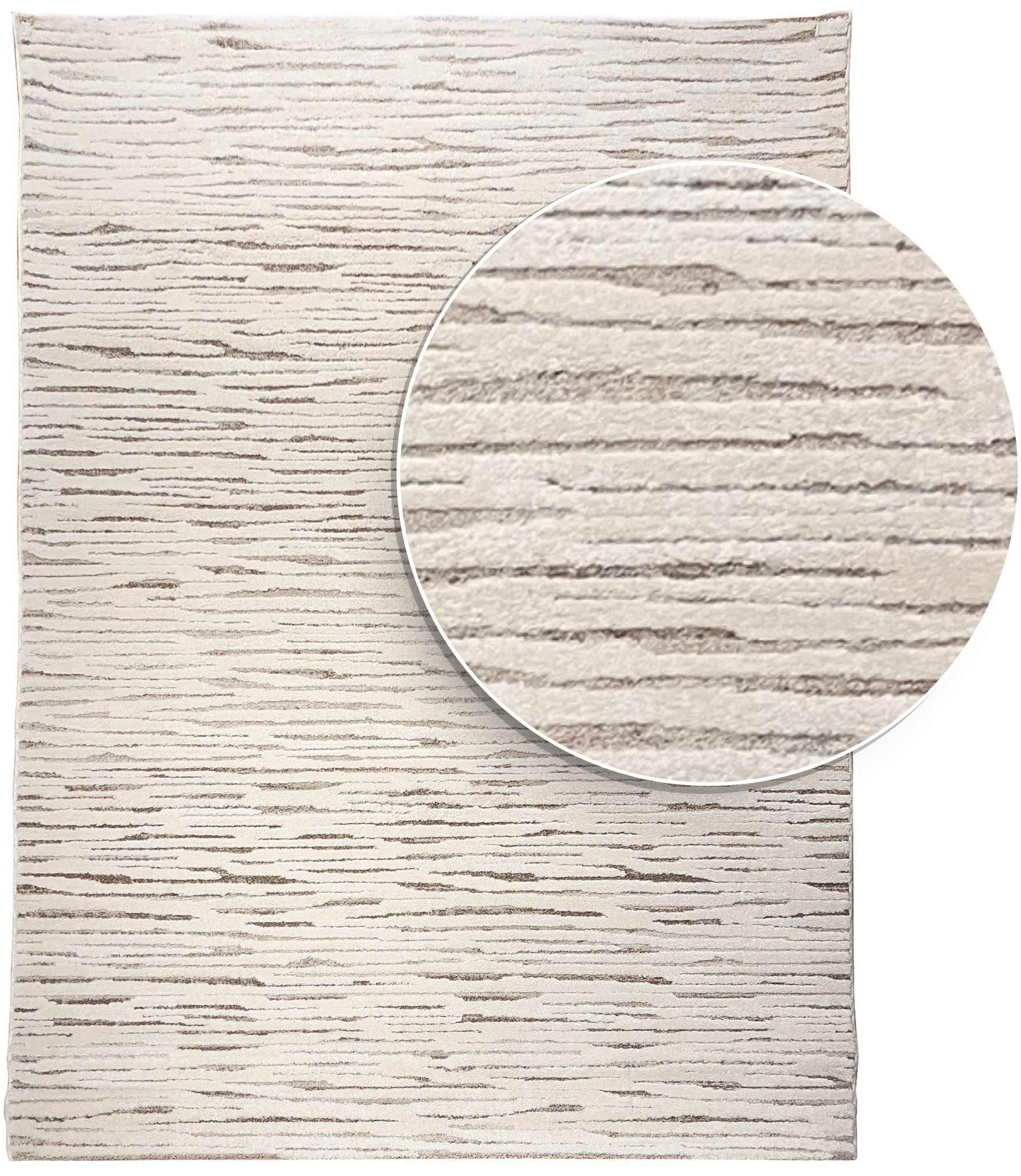 שטיח לורן 28 קרם/חום | LOREN