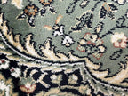 שטיח עגול וינטג משי 639 05 ירוק | SILK