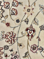שטיח מסגרת דגם פרסי משי 639 07 אדום/בז' | SILK