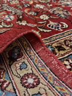 שטיח טבריז עתיק עבודת יד 919 אדום/כחול 325*220 | TABRIZ