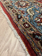 שטיח טבריז עתיק עבודת יד 919 אדום/כחול 325*220 | TABRIZ