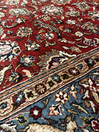 שטיח טבריז עתיק עבודת יד 919 אדום/כחול 325*220 | TABRIZ