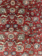 שטיח טבריז עתיק עבודת יד 919 אדום/כחול 325*220 | TABRIZ