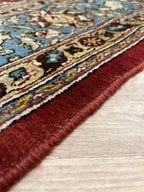שטיח טבריז עתיק עבודת יד 919 אדום/כחול 325*220 | TABRIZ